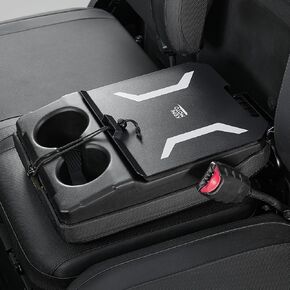 KEMIMOTO UTV Center Console Cover No Drilling Rust-proof Aluminum Plate Compatible with CFMOTO UFORCE 1000 /UForce 1000 XL 2019-2025 With Mesh Bag Accessories Parts