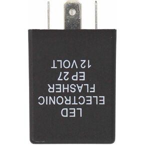 ApplianPar 5 Pin EP27 FL27 Electronic Flasher Relay for Car Vehicle LED Turn Signal Light Bulbs Hyper Blink Flash Fix 1994-2009
