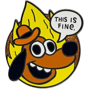 أغنية "This Is Fine" الرسمية لـ KC Green - استوديوهات Pin Zen Monkey القابلة للتجميع