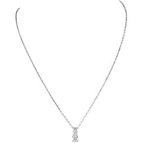 SWAROVSKI Attract Trilogy Ladies Rhodium Plated Necklace