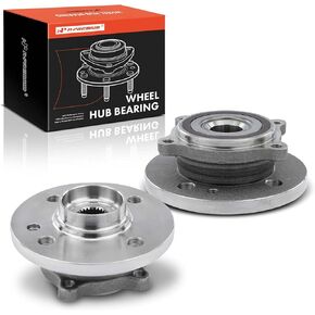A-Premium 2 x Front Wheel Bearing and Hub Assembly Compatible with Mini Cooper 2006-2015, FWD Only