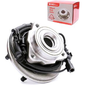 FKG 515078 Front Wheel Bearing Hub Assembly for 2006-2010 Ford Explorer, 2007-2010 Ford Explorer Sport Trac, 2006-2010 Mercury Mountaineer, 5 Lugs W/ABS