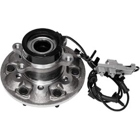 515110 (for 4WD Only) Front Left Wheel Bearing and Hub Assembly Compatible with 2004-2008 Chevy Colorado, G-MC Canyon /2006 is-uzu i-350, 2007-2008 i-370 [4WD 4x4;6-Stud Hub W/ABS]