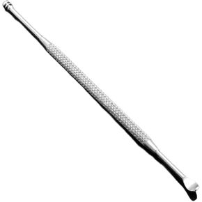 Silver Double-Ended Ear Wax Removal Cleaner Stainless Steel Spiral Ear Pick Spoon Ear Care Beauty Tool Kit Multifunction Portable Earwax Removal, Ear Pick