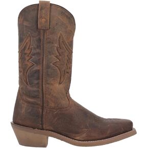 Laredo Mens Nico Square Toe Casual Boots Mid Calf - Brown