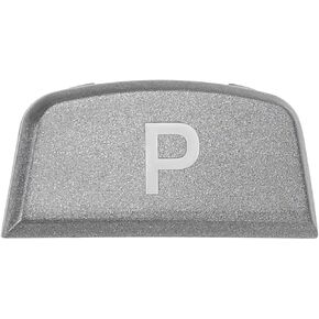 1pc Gear Shift Lever Parking Button Cover Trim Replacement Part LR086213 Compatible with Land Rover Range Sport 2014+ Gray