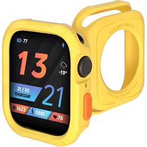 Bumper Case for Apple Watch Series Ultra 2 Ultra 49mm, Ultra Thin Soft TPU Shockproof Case Cover Bumper Protector for iWatch Accessories (No Screen Protector) 49mm
