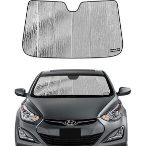 Car Windshield Sun Shade fits 2011-2016 Hyundai Elantra, 2013-2014 Hyundai Elantra Coupe,Car Window Shades-Safeguard