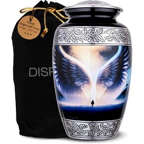 Beautiful Tree Scenery Urns for Human Ashes Adult Male Female - Urn for Ashes for Men Women, Memorial Decorative Urn, Cremation Urn Human Ashes, Keepsake Box