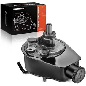 A-Premium Power Steering Pump, with Reservoir, Compatible with MerCruiser, OMC, Volvo Penta, 4.3L 5.0L 5.7L 7.4L, Replace # 16792A1, 16792A29