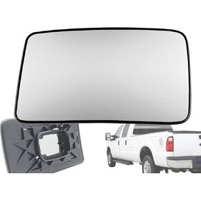 APA Replacement for Towing Mirror Glass Upper Heated 2013 2014 F150 2008-2016 Super Duty F250 F350 450 550 Passenger Right Side TO1325150 7C3Z17K707F DL3Z17K707A