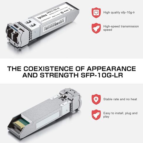 40G QSFP+ 40GBase-SR4 Transceiver Module for Cisco QSFP-40G-SR4, Ubiquiti, D-Link, Supermicro, Netgear and More(MMF, 850nm, MPO, Reach up to 100m) in Saudi Arabia