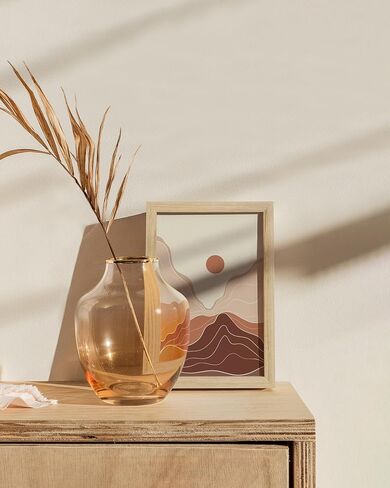 HAUS AND HUES 8x8 Picture Frame with Real Glass & Gold Premium-Grade Metal Matted to 4x4 - Aluminum 8x8 Frame - Includes Easel Back, Hanging Kit - Ideal for Home, Office (8x8 in, Gold) in Saudi Arabia