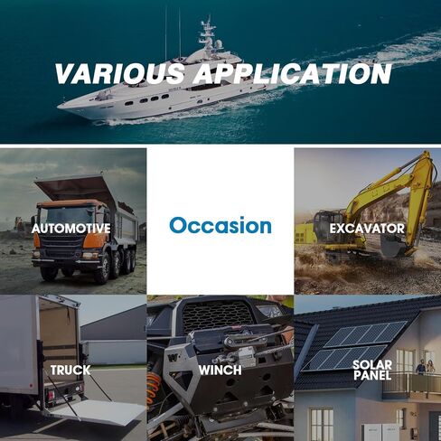 الصمامات البطارية GLOSO HABF للبطاريات المتعددة، قارب الإشعال، شاحنة RV، مركبات البناء الطرفية، مجموعة كتلة الصمامات، استبدال الصمامات، الجهد الأقصى 58 فولت (200 أمبير) in Kuwait