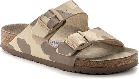 Birkenstock Women's Classic Arizona SFB Camo Grn Bf R in Saudi Arabia
