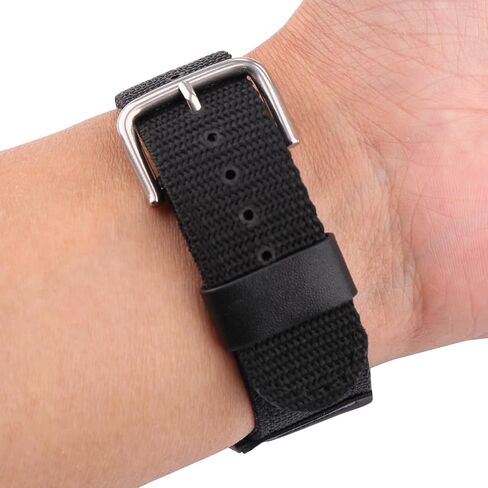 18mm Nylon Watch strap Men's pin buckle compatible with Casio AE1200 1100 W-218H W-S210 SGW-300 400 F-108 MRW-200 AEQ-110 Outdoor Sports watch bands bracelet Wristband in Saudi Arabia