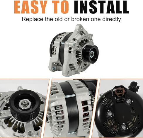 المولد الجديد AND0577 متوافق مع Ford F-150 F150 V8 5.0L، 2011 2012 2013 2014 #Replace 1042106270، 104210-6270، 1042106660 (12V 220A) in Kuwait