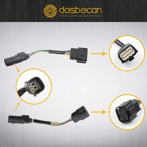 مرآة الجانب الأيمن للركاب من Dasbecan متوافقة مع 2015-فصاعدا Ford Transit 150 250 350 مرآة ساخنة للطاقة / ضوء إشارة كهرماني / مرآة قابلة للطي يدويًا / مرآة محدبة بذراع طويل in Saudi Arabia