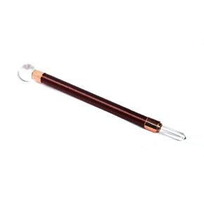 Jet Crystal Copper Healing Wand Aura Energy Spiritual Meditation Cleansing Health Chakra Balancing Healing Crystal