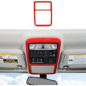 Linskip Dome Light Trim Cover for Toyota 4Runner 2010-2023 TRD, 4Runner Interior Accessories 1Pcs(red)