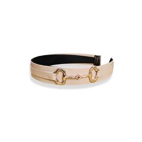 Black Vegan Leather Headband with Gold Snaffle Bit Buckle – Stylish and Comfortable Hair Accessory, Headache-Free Design, Lightweight & Durable, Perfect Accessory for Brunettes or Blondes