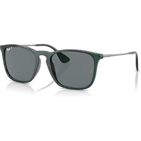 Ray-Ban Chris RB4187 Square Sunglasses for Men + BUNDLE With Designer iWear Complimentary Eyewear Kit
