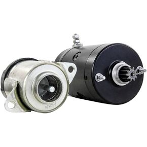 RAREELECTRICAL New Starter And Solenoid Compatible With Harley Davidson Super Glide Low Rider Anniversary Fxrs 88 By Part Numbers 3157073 31570-73 3148979B 31489-79B 3157073B 3157073C 3157073T S10841