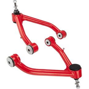 2-4" Lift Front Upper Control Arms Assembly Kit w/Ball Joint Compatible With 07-15 Yukon 1500,Sierra 1500,Avalanche 1500,Tahoe 1500,Suburban 1500,Silverado 1500,Escalade,Automotive Suspension Kit