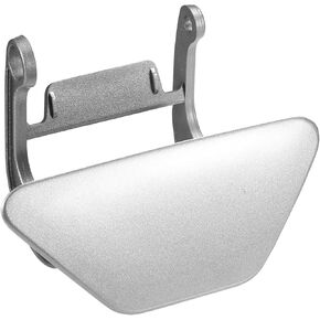 ACROPIX Front Right Bumper Headlight Washer Nozzle Cover Cap Silver Tone Fit for BMW 535i 2011-2013 - Pack of 1