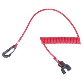 Aramox Emergency Stop Switch Safety Lanyard Tether Engine Kill Switch Lanyard 0176288 for Johnson Evinrude OMC Outboard Motors