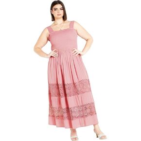 City Chic Women's Plus Size by The Beach Maxi Dress