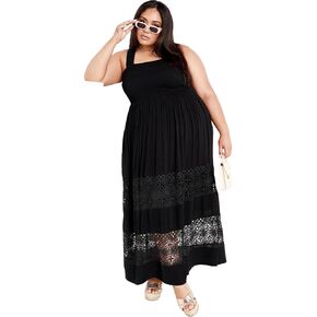 فستان City Chic النسائي بمقاس كبير من The Beach Maxi Dress