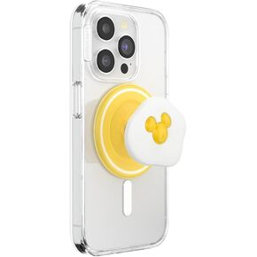 PopSockets Round Phone Grip Compatible with MagSafe, Adapter Ring Included, Phone Holder, Wireless Charging Compatible, Disney Villains - Essence of Maleficient