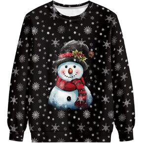 AmzPrint African Sweatshirt For Women Plus Size Casual Long Sleeve Round Neck Blouses Sweatshirts Tops