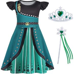 Eledobby Princess Costume for Girls Birthday Party Dress Halloween Outfits