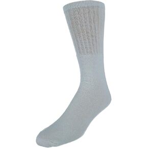 CTM® Men's Big and Tall Cotton Blend Casual Tube Socks 4 Pair Value Pack