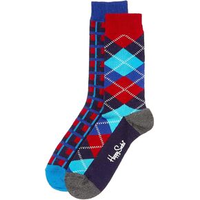 Happy Socks 2-Pack Argyle Socks