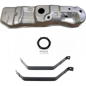 TRQ Fuel Tank & Strap Kit Fuel Tank Strap Gas Fuel Tank Compatible with 1999-2003 Ford F-150 2004 F-150 Heritage 1999 F-250 2002 Lincoln Blackwood