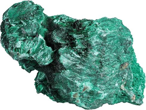 Sportmusies Natural Malachite Rough Mineral Stone Specimen Collection, Reiki Healing Crystal Cluster Decoration Home Office Meditation, 0.11-0.22 lb in Kuwait