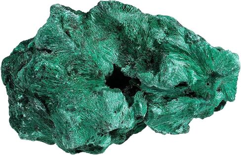 Sportmusies Natural Malachite Rough Mineral Stone Specimen Collection, Reiki Healing Crystal Cluster Decoration Home Office Meditation, 0.11-0.22 lb in Kuwait