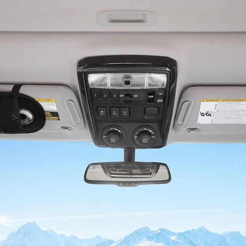 Linskip Dome Light Trim Cover for Toyota 4Runner 2010-2023 TRD, 4Runner Interior Accessories 1Pcs(red) in Kuwait