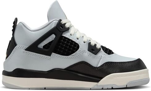 Jordan Little Kid's 4 Retro Pure Platinum/Metallic Gold (FZ8586 070) in Kuwait