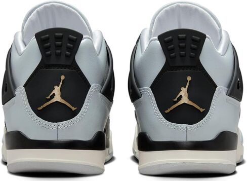 Jordan Little Kid's 4 Retro Pure Platinum/Metallic Gold (FZ8586 070) in Kuwait