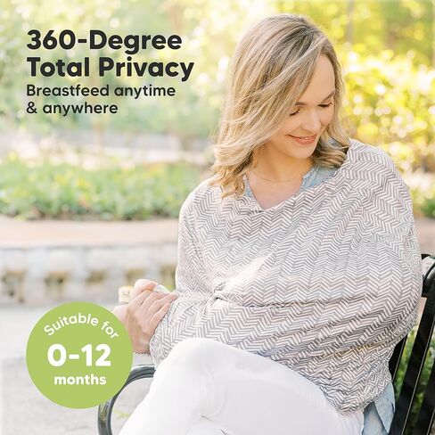 Car Seat Covers for Babies - Nursing Cover, Baby Car Seat Cover, Nursing Covers for Breastfeeding, Carseat Cover Girls, Boy, Breastfeeding Cover, Infant Car Seat Cover, Stroller Cover (Arcadia) in Kuwait