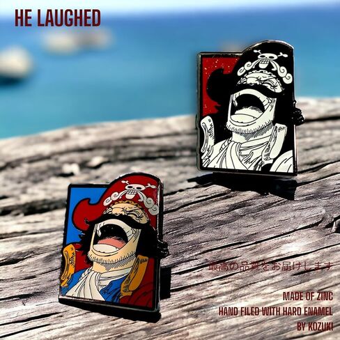 One Piece inspried pin arabasta pin enamel one piece pin anime pin Gol D Roger Pin in Saudi Arabia