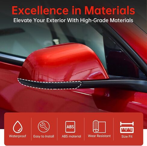 Mirror Bottom Cover For Tesla Model 3 2017-2024 Side Mirror Base Cover Replacement Wing Mirror Cover Holder Lower Tray Wing Mirror Repair (Right) in Saudi Arabia