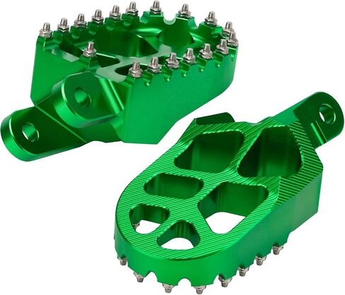 LKV Motorcycle Footpegs Dirt Bike Rest Pedal Foot Pegs Compatible with KAWASAKI KLX250R KLX250 KLX250S KLX300 KLX300R KLX300SM KLX650 in Saudi Arabia