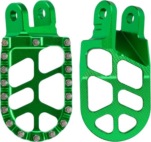LKV Motorcycle Footpegs Dirt Bike Rest Pedal Foot Pegs Compatible with KAWASAKI KLX250R KLX250 KLX250S KLX300 KLX300R KLX300SM KLX650 in Saudi Arabia