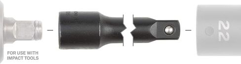 TEKTON 1/2 Inch Drive x 3 Inch Impact Extension | SIA21103 in Saudi Arabia