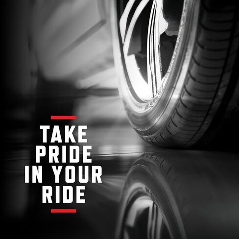 منظف ​​العجلات والإطارات الرغوي المكثف من بلاك ماجيك 120228، تركيبة رغوة عالية للتنظيف العميق، يزيل الأوساخ والأوساخ وغبار الفرامل - آمن على جميع العجلات، 22 أونصة سائلة in Kuwait